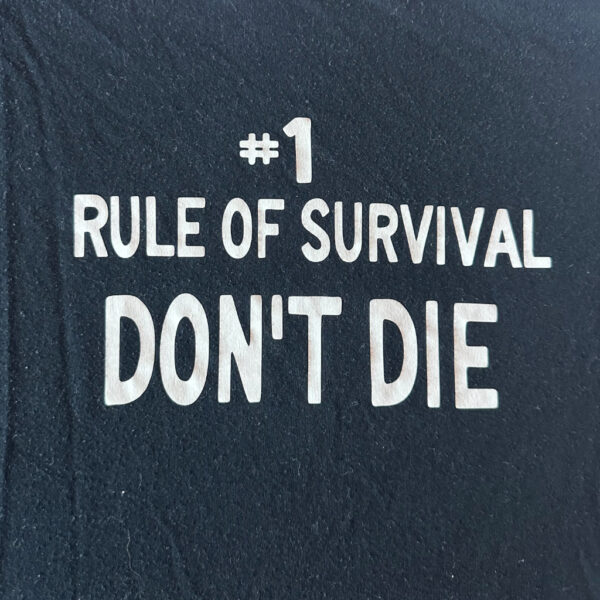 Men’s “Top 10 Rules of Survival” T-shirt - Image 3
