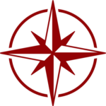 compass icon red